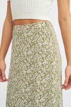 Load image into Gallery viewer, Goddess Garden Midi Skirt
