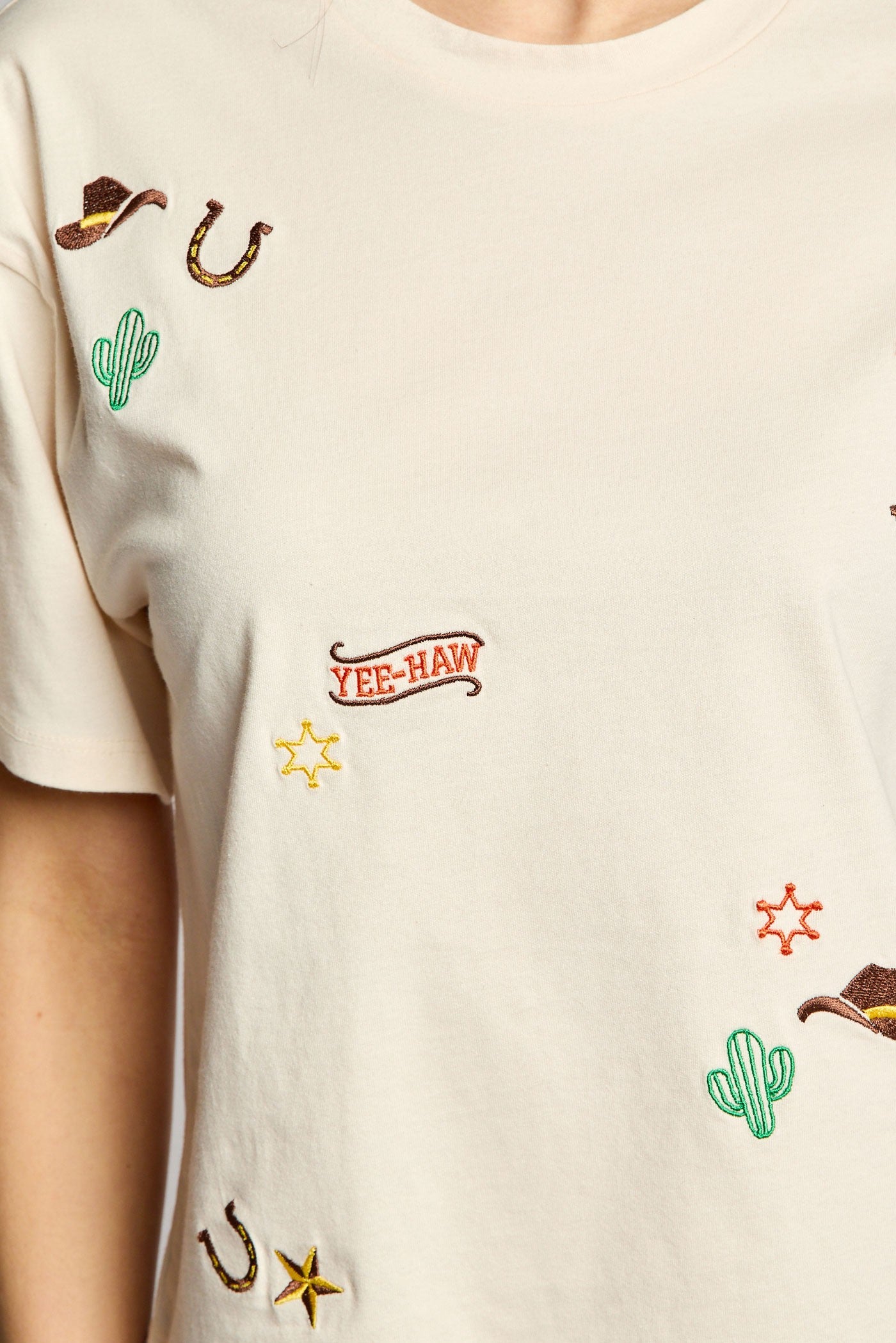 Western Embroidered Tee