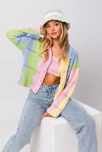 Load image into Gallery viewer, Brightside Wavy Knit Cardigan
