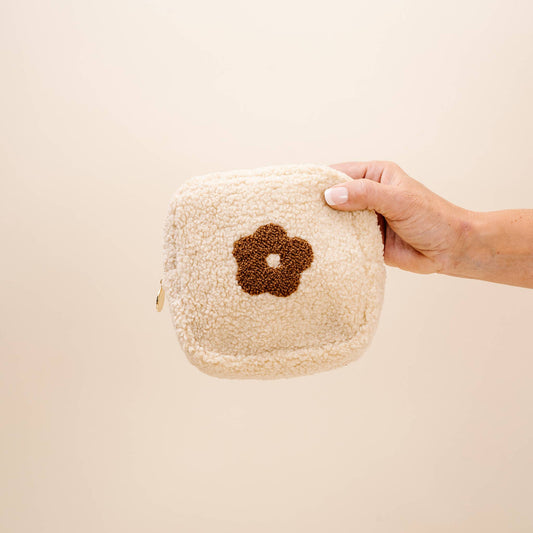 All About It Teddy Pouch Brown