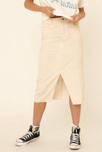 Load image into Gallery viewer, Dylan Cord Midi Skirt
