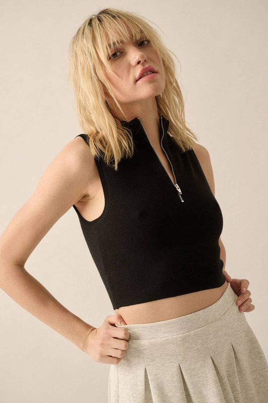 Maggie Half-Zip Top