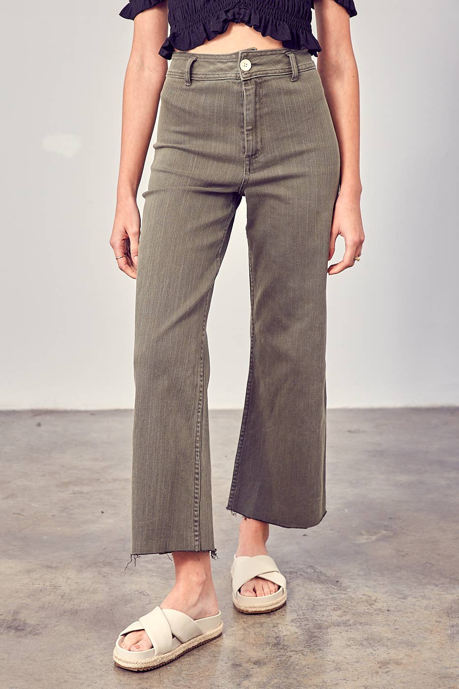 Florence Pant Faded Olive