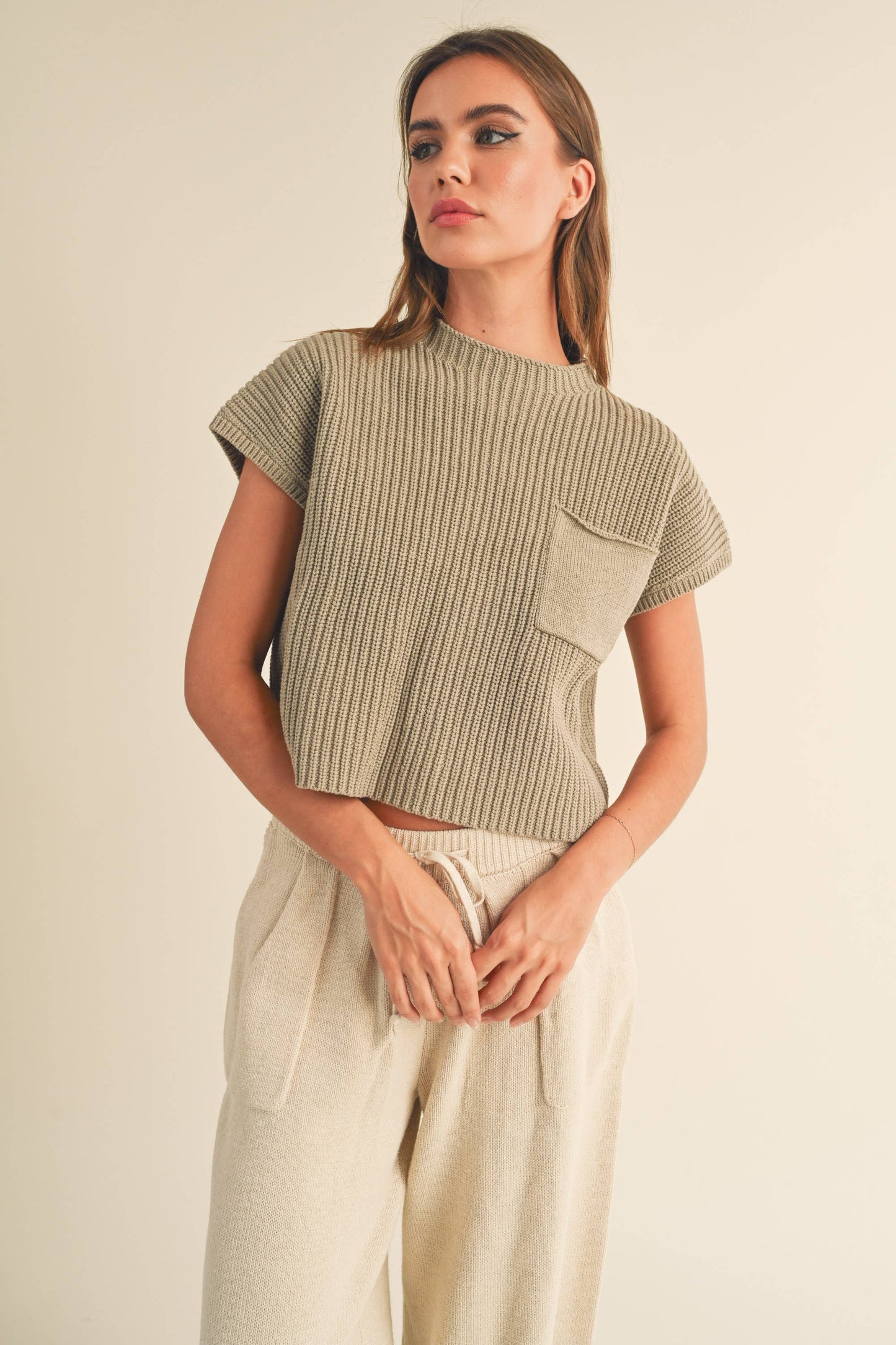 Half Moon Sweater Olive