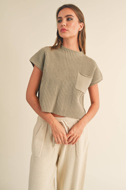 Half Moon Sweater Olive