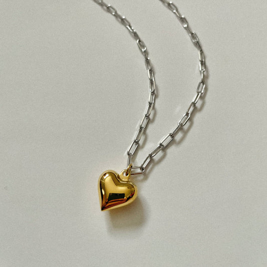 Chunky Heart Necklace