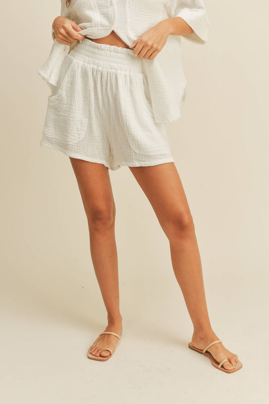James Gauze Shorts