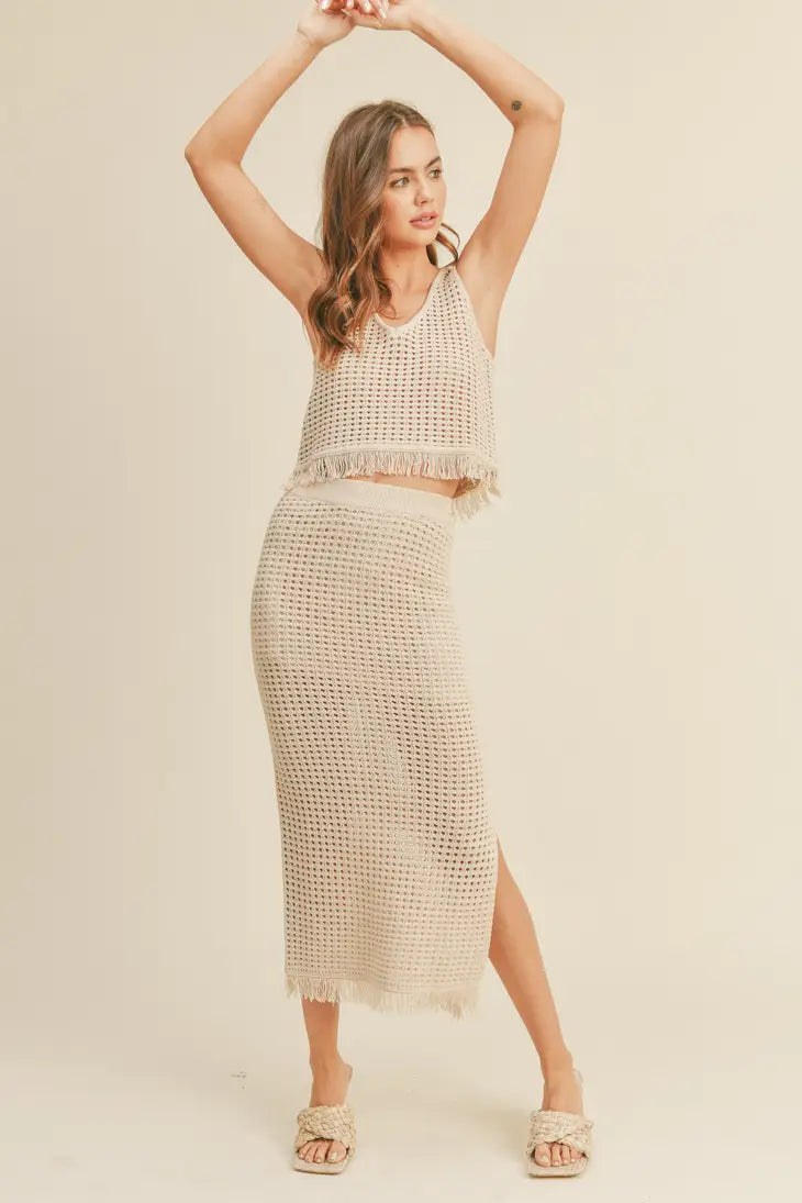 Lost Seas Crochet Skirt