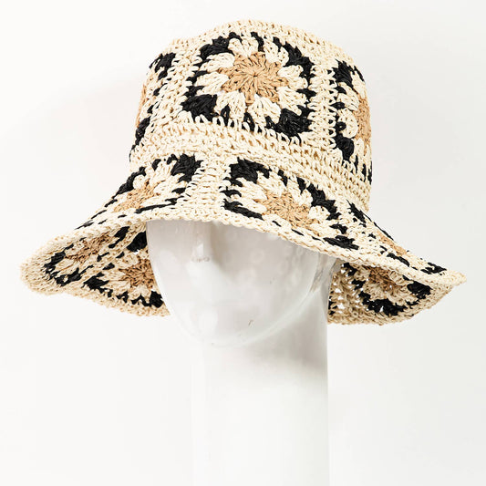 Vacay Vibes Bucket Hat Black