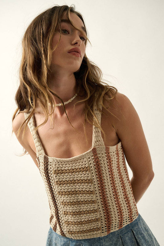 Kodie Crochet Top