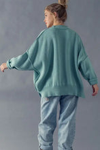 Load image into Gallery viewer, Tides Crewneck Sweater Jade
