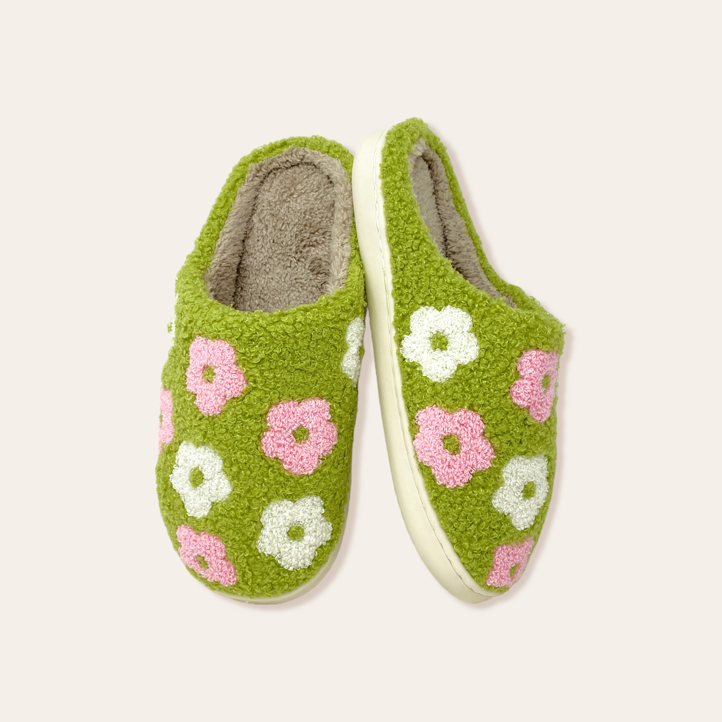 Confetti Garden Slipper Green