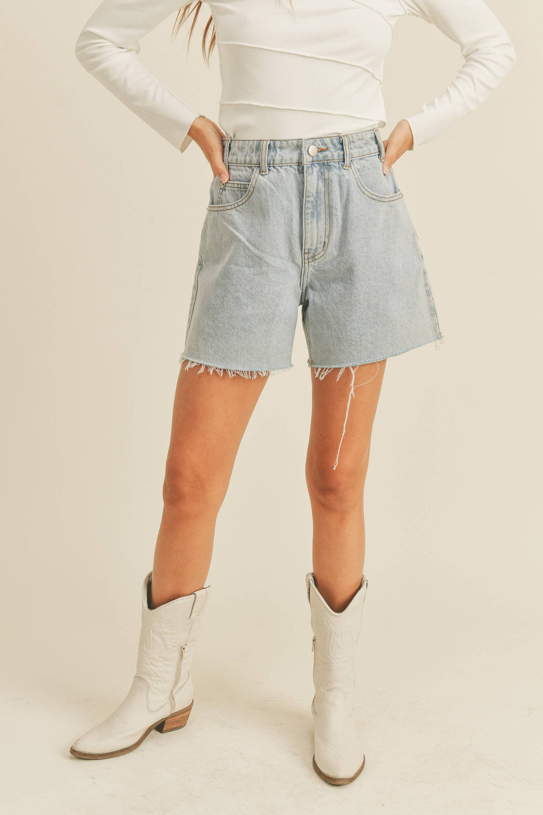 Celeste Denim Shorts