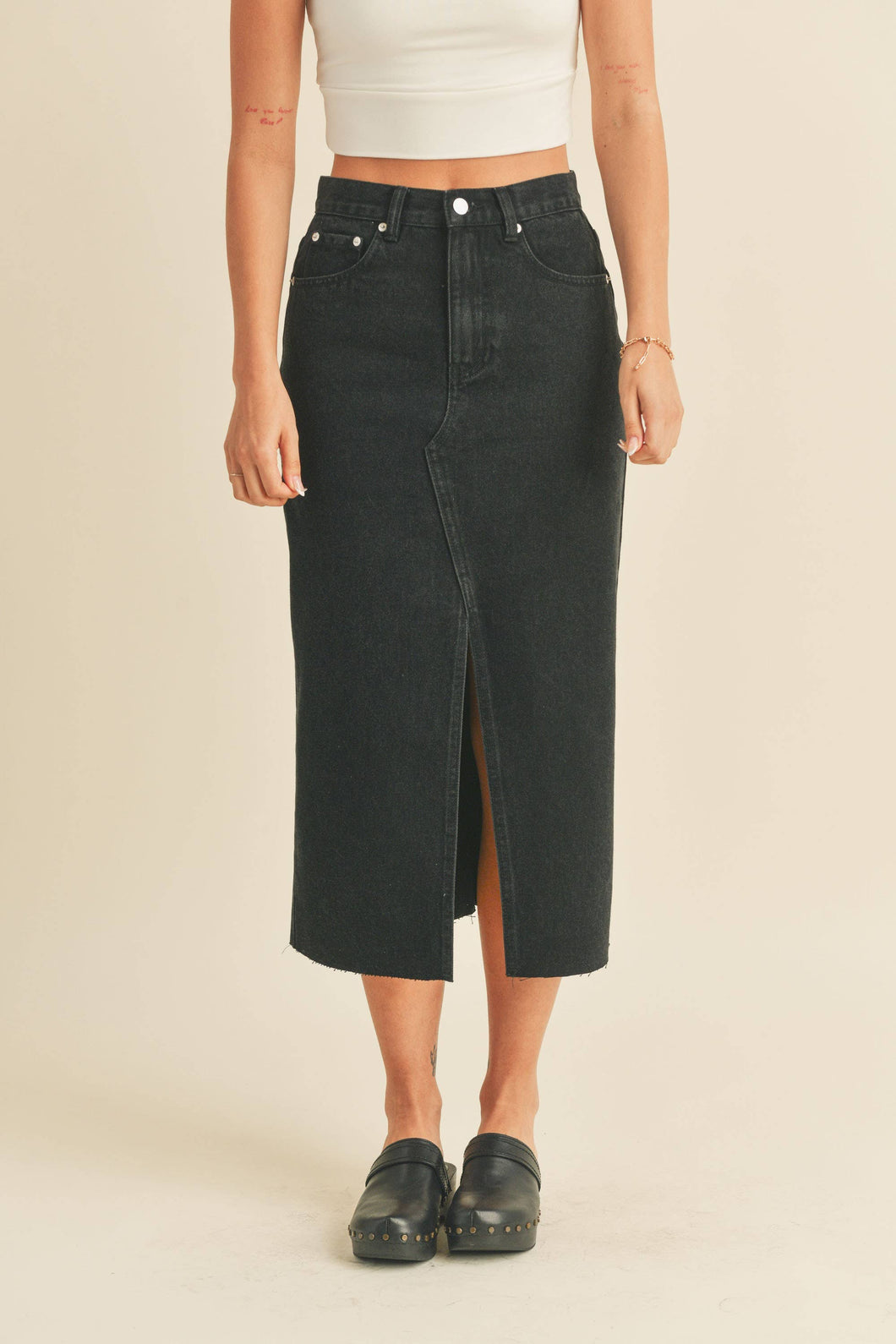 New Age Denim Skirt