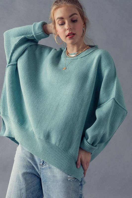 Tides Crewneck Sweater Jade