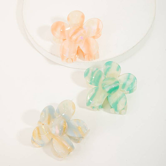 Flower Claw Hair Clip