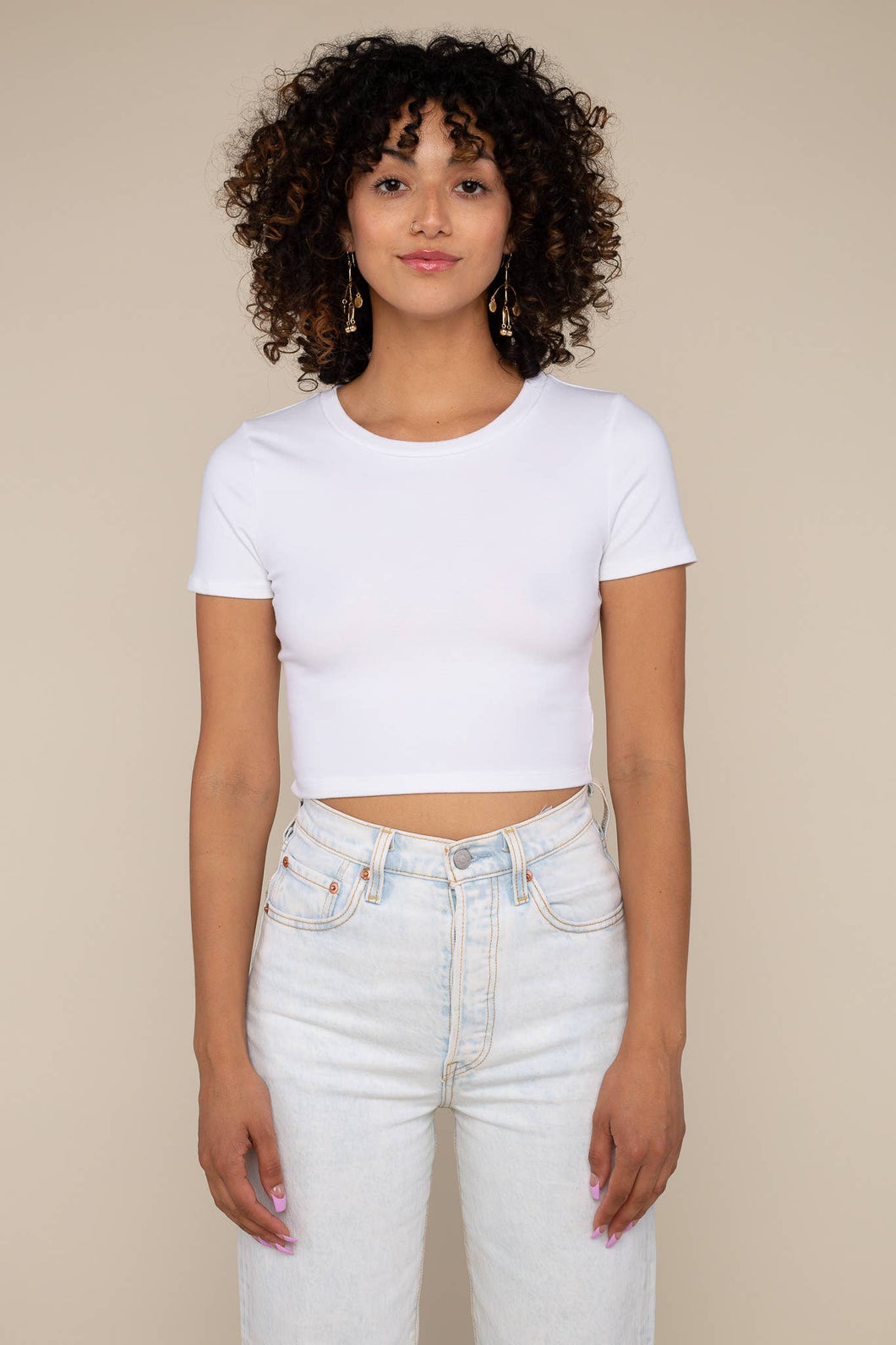 90's Cropped Baby Tee