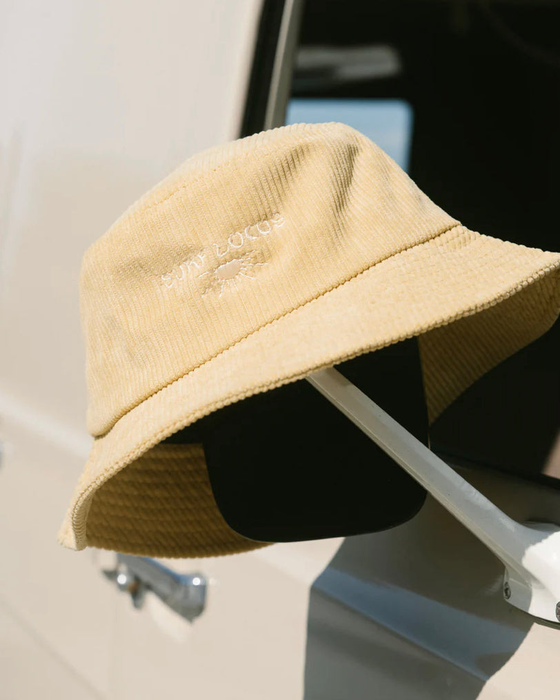 Surf Locos Bucket Hat Yellow