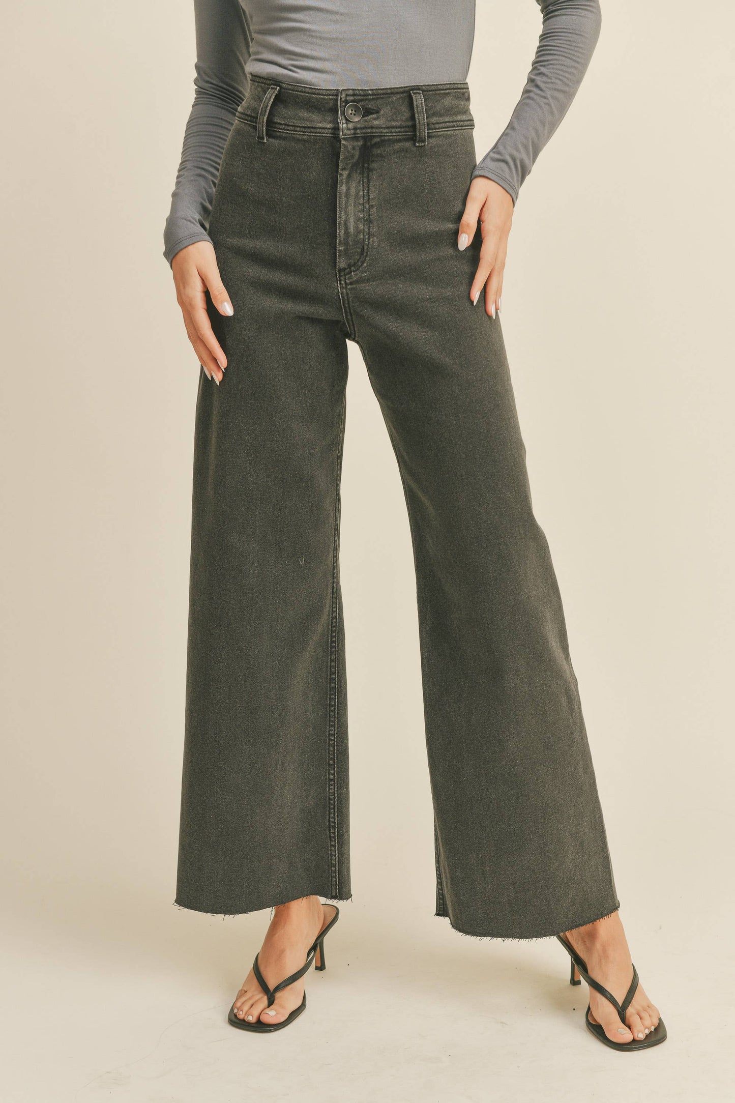 Florence Pant Washed Black