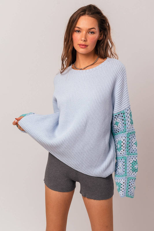 Harper Crochet Sweater