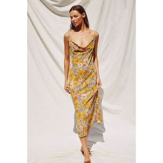 Tropical Forest Midi Dress