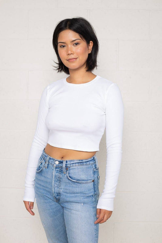 Sherry Ribbed Top