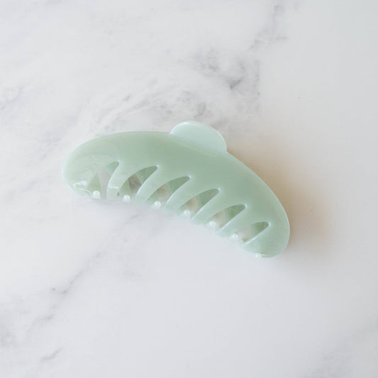 Acetate Wave Hair Claw Sage