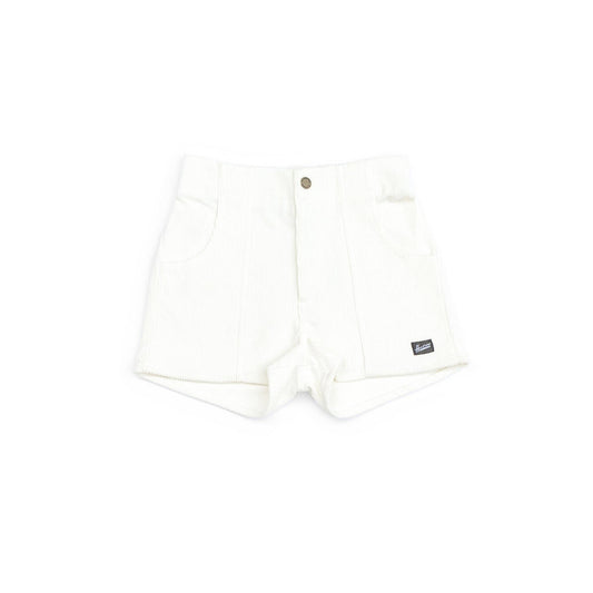 Cord Short White