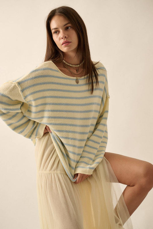 Coastal Lines Sweater