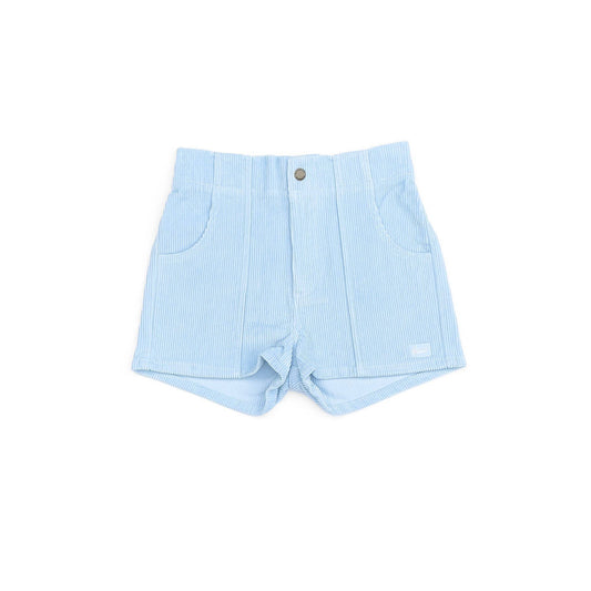 Cord Short Powder Blue
