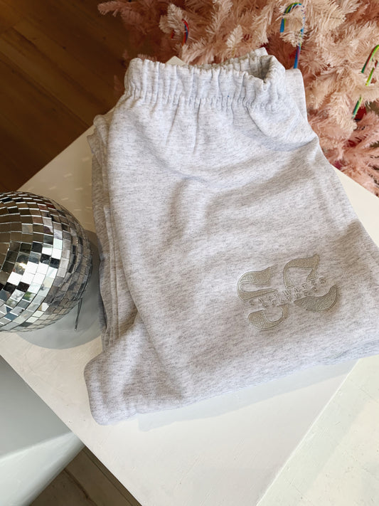 SC Embroidered Jogger Ash
