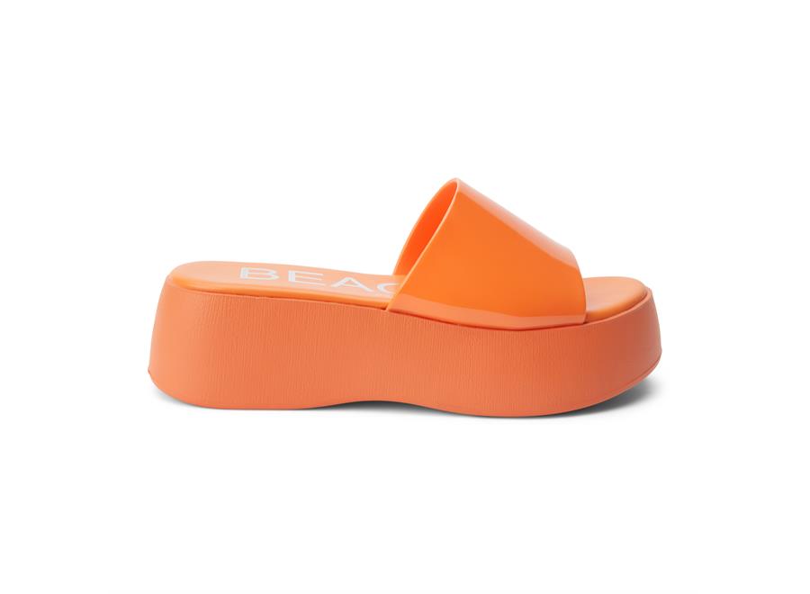 Solar Platform Sandal Orange