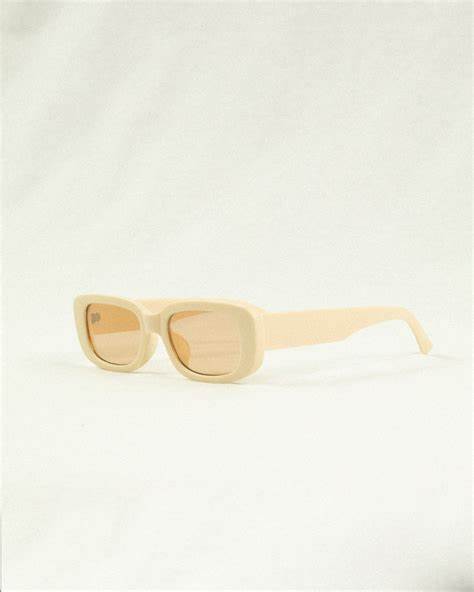 Weird Waves Sandy Peach Sunglasses