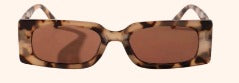 Squared Leopard Sunglasses