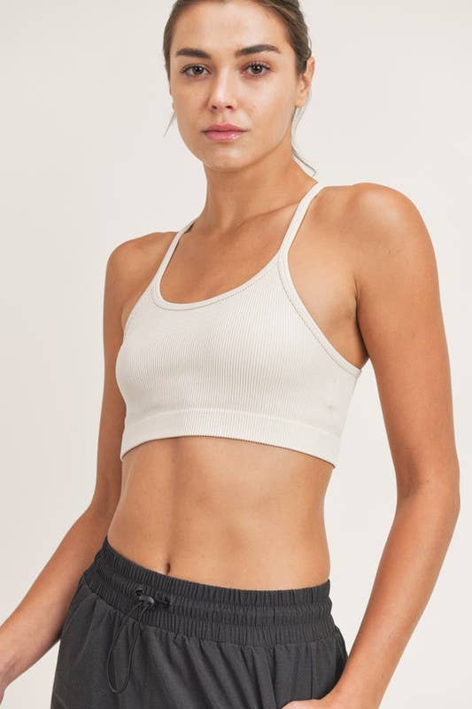 Mineral Wash Bralette Natural