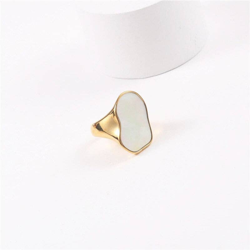 Shell Statement Ring