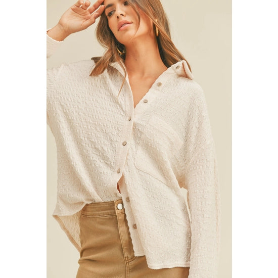 One And Only Button Down Top