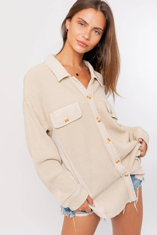Lazy Days Thermal Shacket