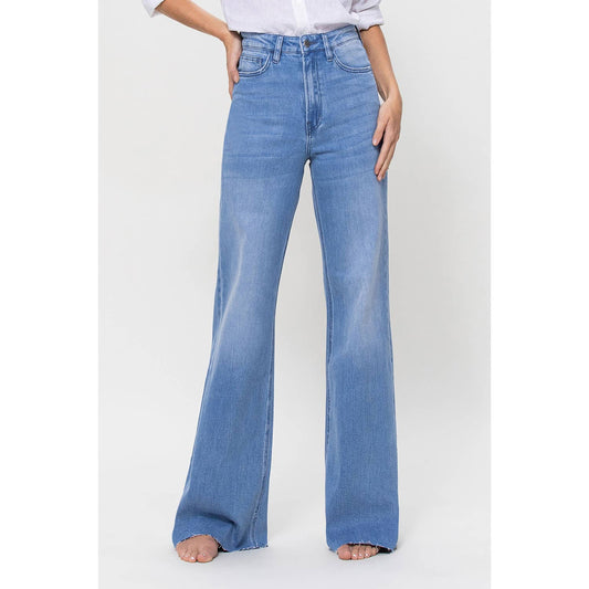 High Rise Wide Leg Jeans