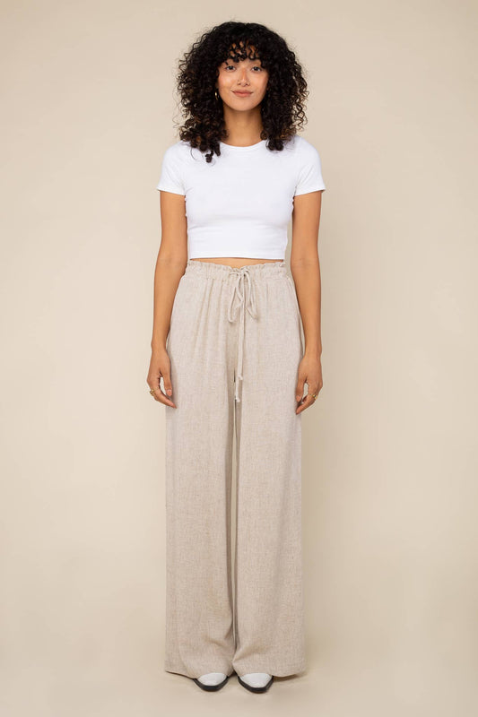 Cove Linen Pant Natural