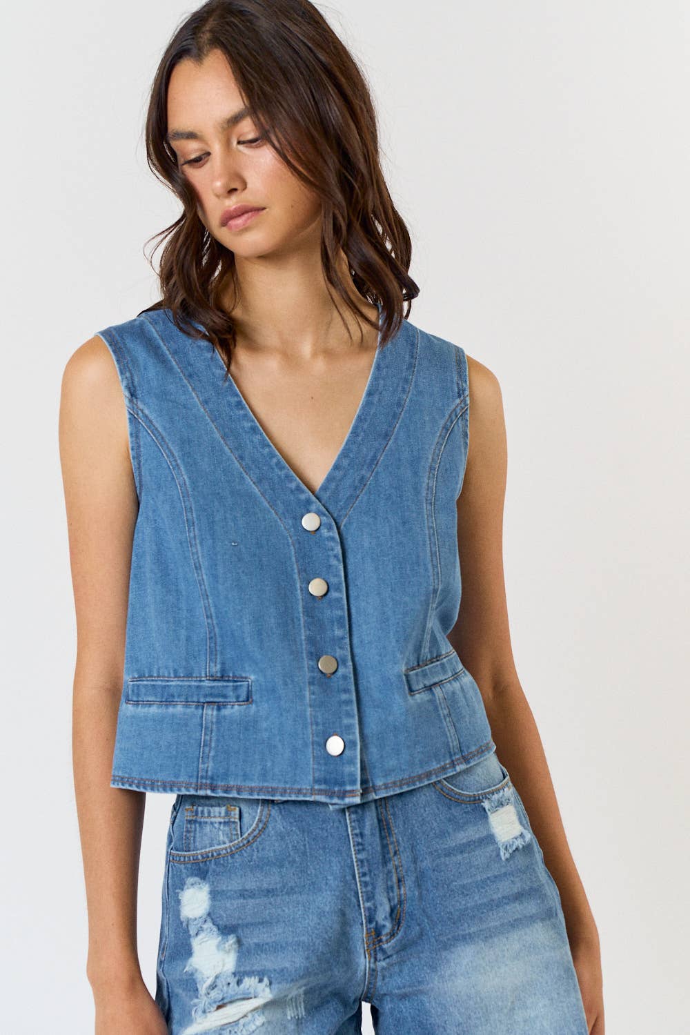 Mandy Denim Vest