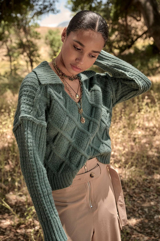 Mable Collared Sweater