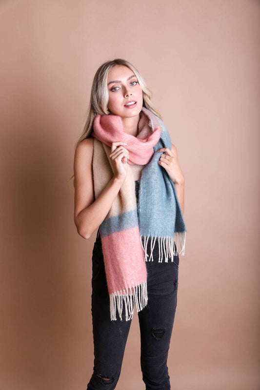 Color Block Scarf