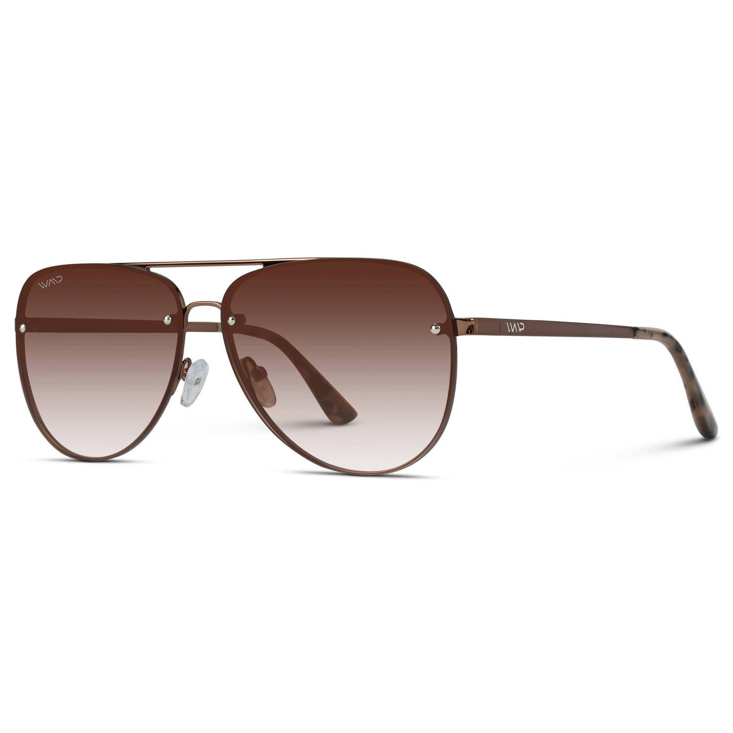 Jade Oversized Aviator Sunglasses