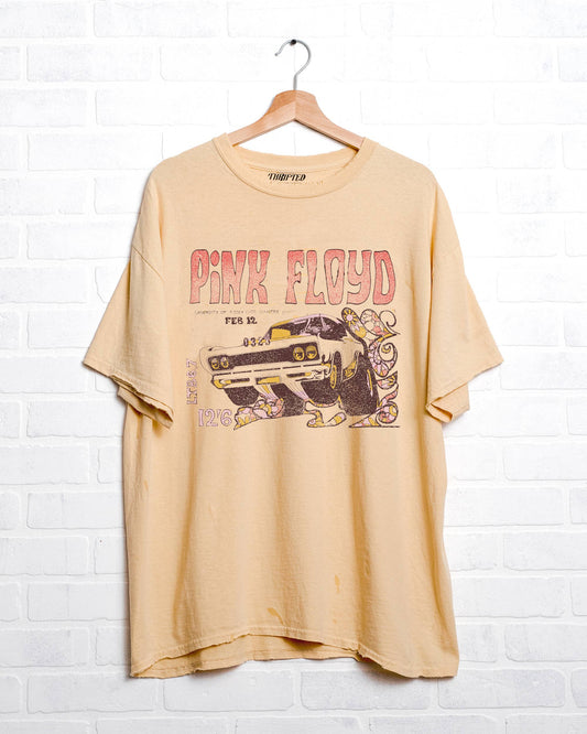 Pink Floyd Gold Thrifted Graphic Tee