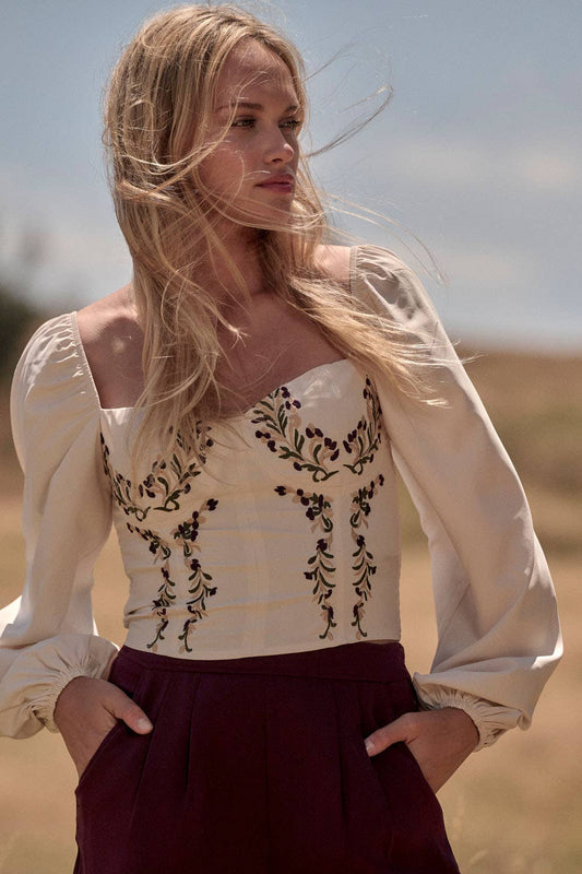 Camila Top Cream