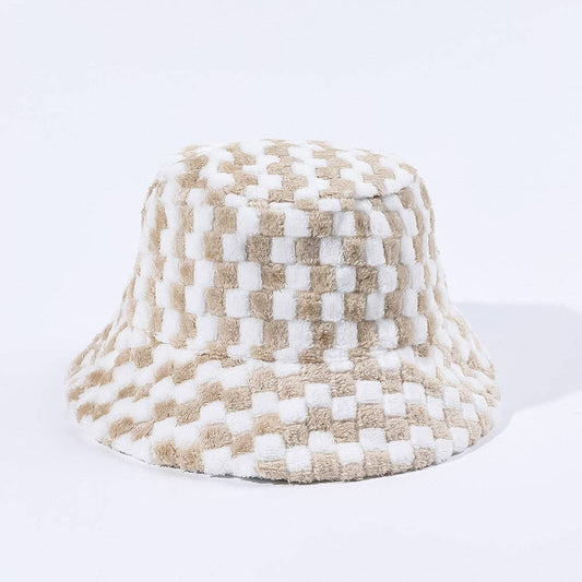 Checkered Bucket Hat