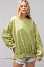 Load image into Gallery viewer, Maia Mineral Washed Crewneck
