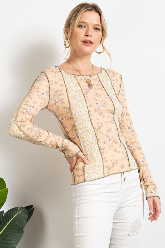 Vera Mixed Floral Top
