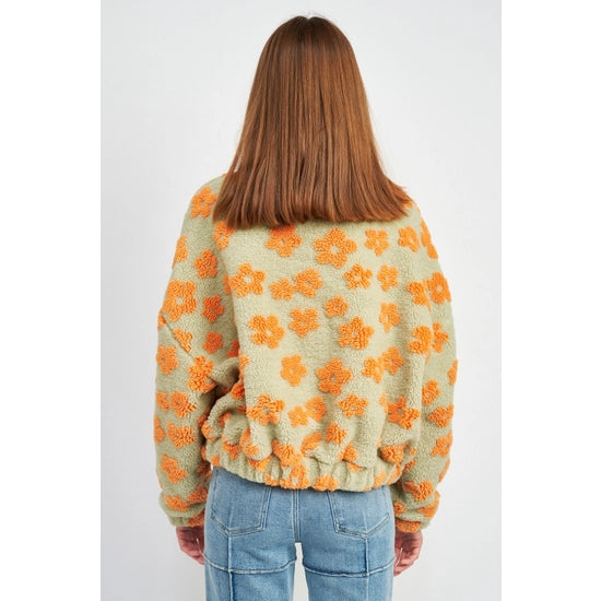 Flower Power Sherpa Jacket